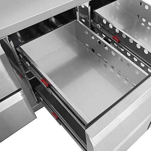 Polar U-Series Eight Drawer Gastronorm Counter Fridge (UA102)