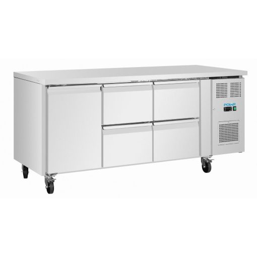 Polar U-Series Counter Fridge 4 Drawers and 1 Door (UA103)