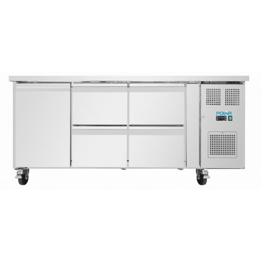 Polar U-Series Counter Fridge 4 Drawers and 1 Door (UA103)