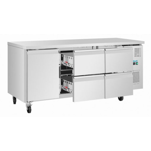 Polar U-Series Counter Fridge 4 Drawers and 1 Door (UA103)