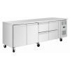 Polar U-Series Counter Fridge 4 Drawers and 2 Door (UA104)