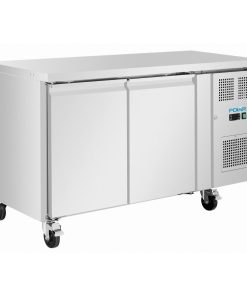 Polar U-Series Double Door Slimline Counter Fridge (UA105)