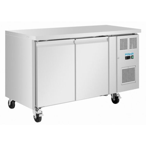 Polar U-Series Double Door Slimline Counter Fridge (UA105)