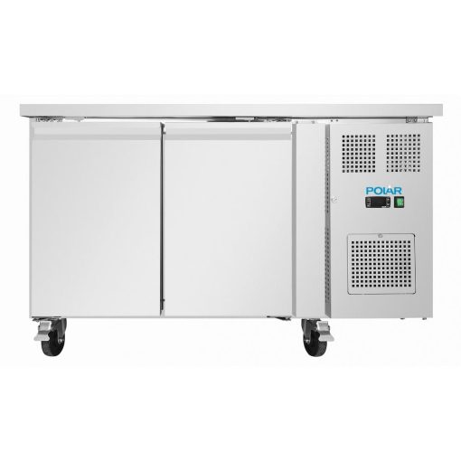 Polar U-Series Double Door Slimline Counter Fridge (UA105)