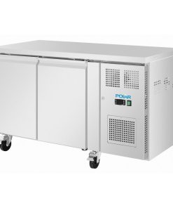 Polar U-Series Double Door Slimline Counter Fridge (UA105)