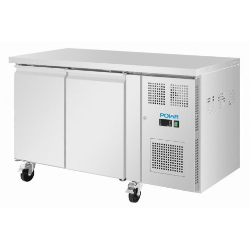 Polar U-Series Double Door Slimline Counter Fridge (UA105)