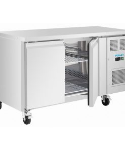 Polar U-Series Double Door Slimline Counter Fridge (UA105)