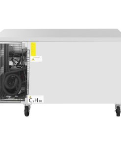 Polar U-Series Double Door Slimline Counter Fridge (UA105)