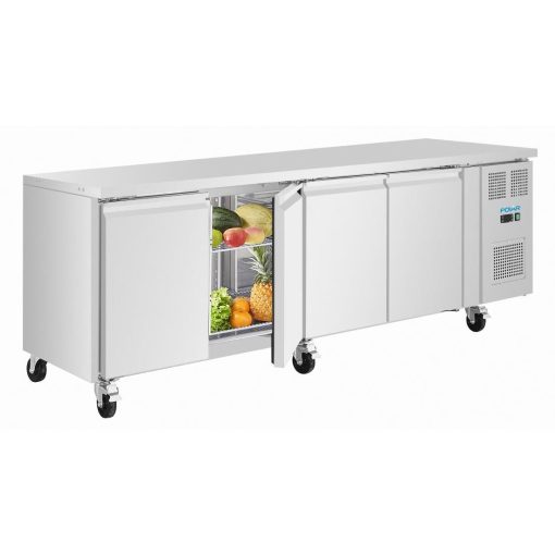 Polar U-Series Four Door Slimline Counter Fridge (UA107)