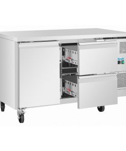 Polar U-Series 1 Door and 2 Drawer Counter Fridge (UA108)