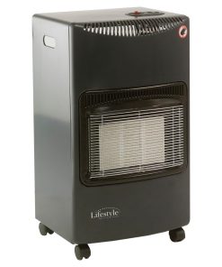 Lifestyle Seasons Warmth Grey Indoor Cabinet Heater 505-116 (FU947)