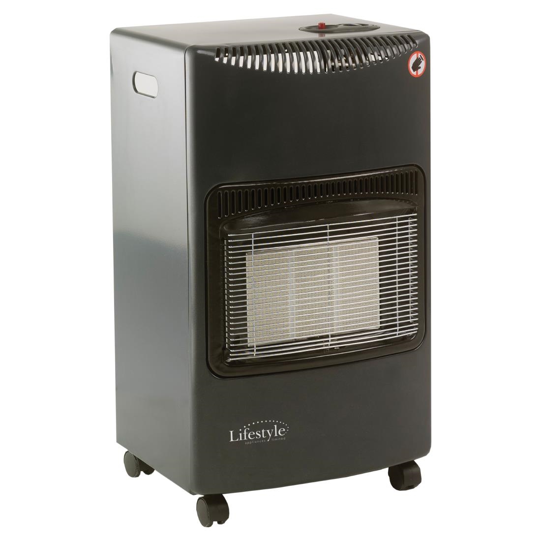 Lifestyle Seasons Warmth Grey Indoor Cabinet Heater 505-116 (FU947)