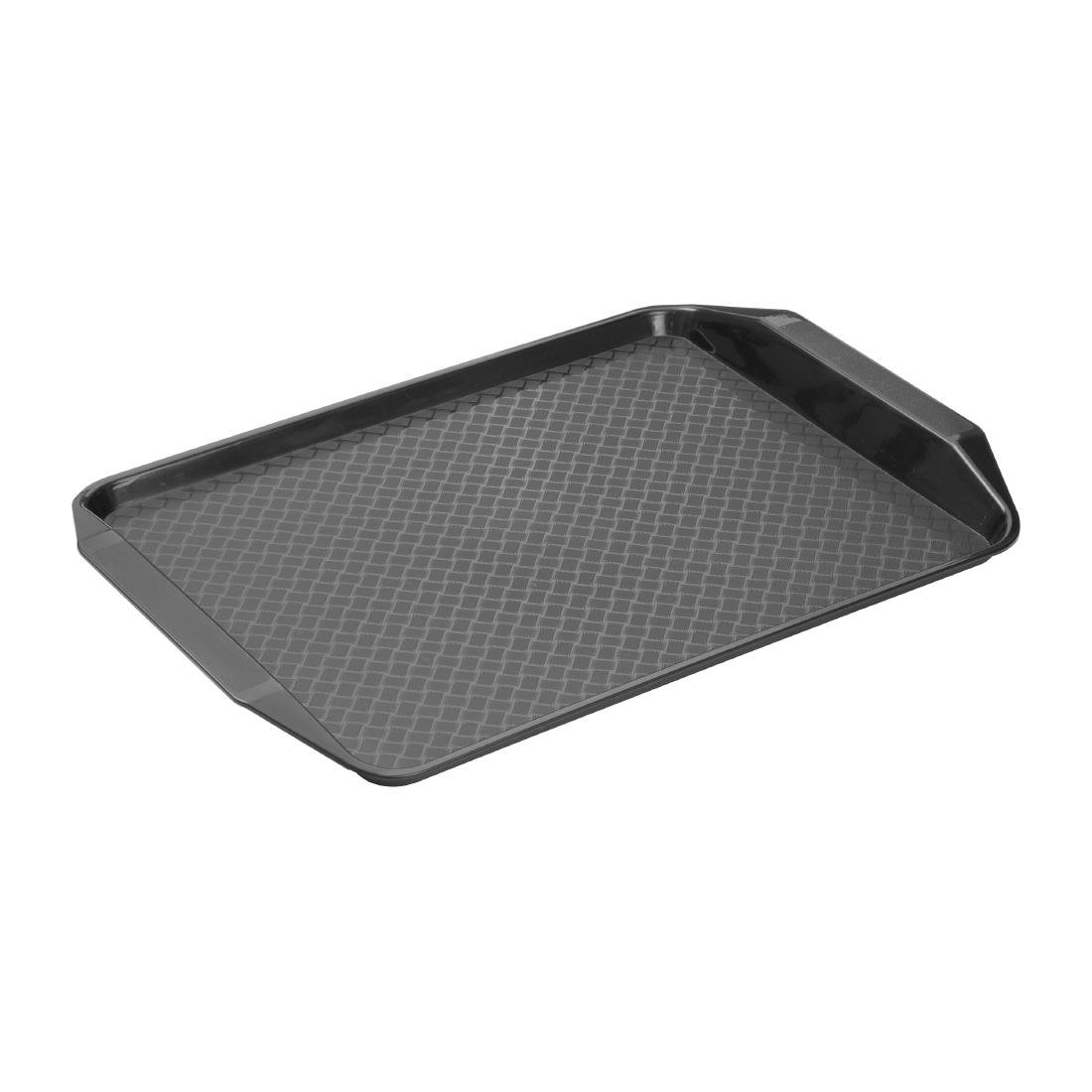 Olympia Kristallon Handled Fast Food Tray Black 435x305mm (HY809)