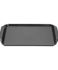 Olympia Kristallon Handled Fast Food Tray Black 435x305mm (HY809)