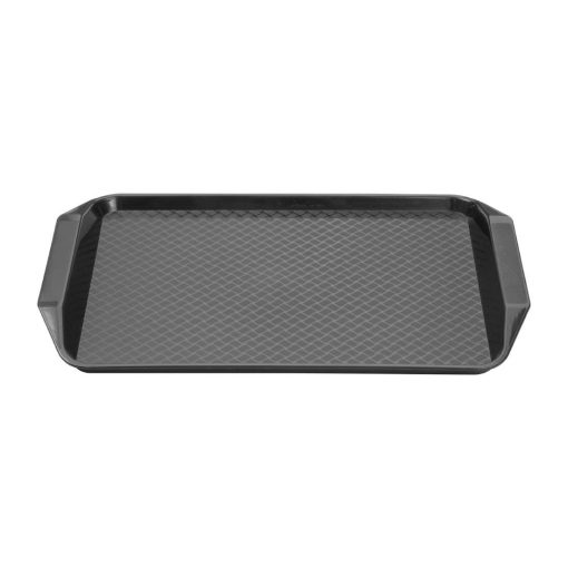 Olympia Kristallon Handled Fast Food Tray Black 435x305mm (HY809)