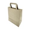 Fiesta Recyclable Flat Handle Brown Paper Bags Large 250 Pack (JA529)