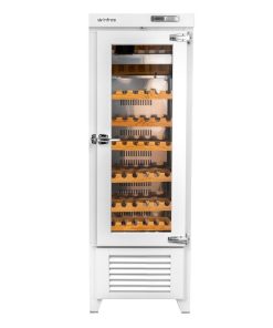 Infrico Upright Single Door Wine Storage Cabinet 90 Bottles (JA577)