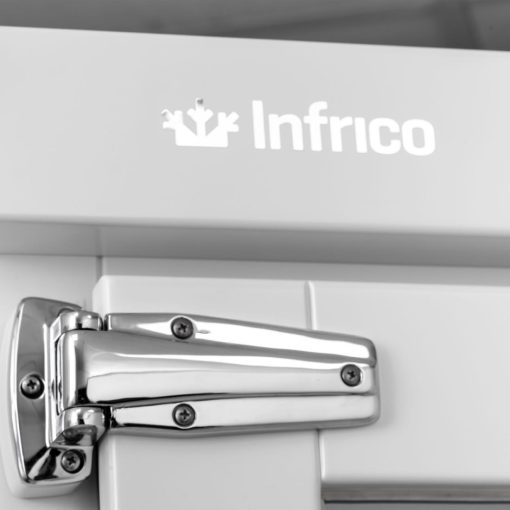 Infrico Upright Single Door Wine Storage Cabinet 90 Bottles (JA577)