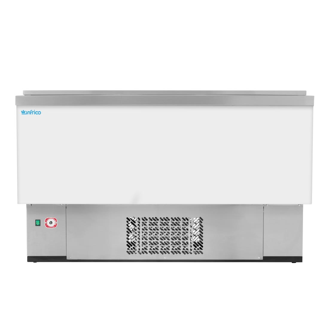 Infrico White Steel Bottle Well 270 IN-EFP1500WH (JA584)