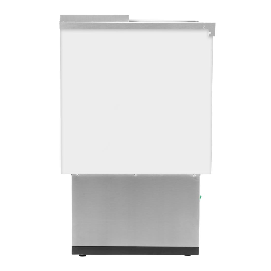 Infrico White Steel Bottle Well 270 IN-EFP1500WH (JA584)