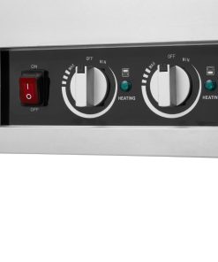 Buffalo Mobile Bain Marie Trolley 2x 1-1GN (JB983)