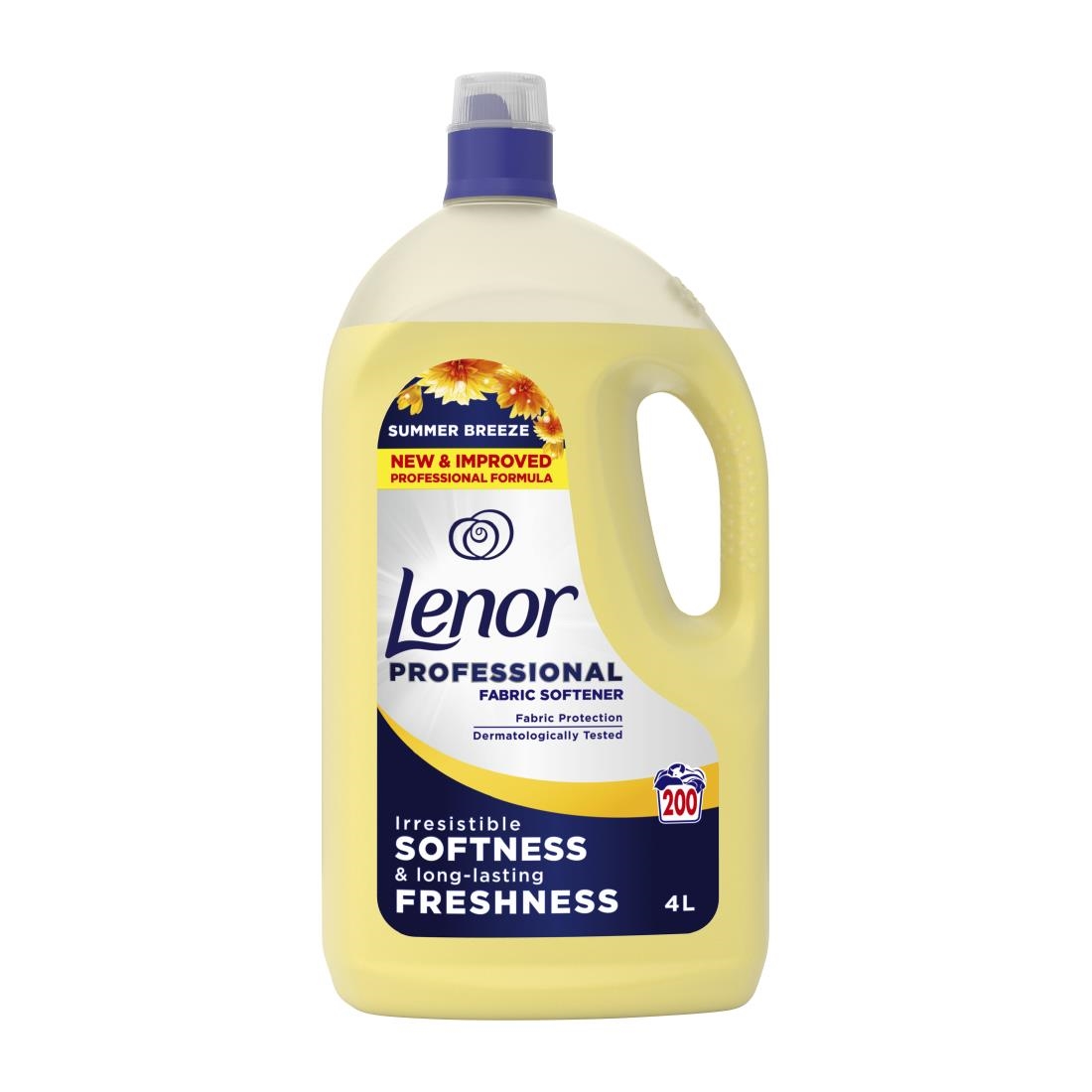 Lenor Professional Summer Breeze Fabric Softener 200 Washes - 4Ltr Pack 3 (JD471)