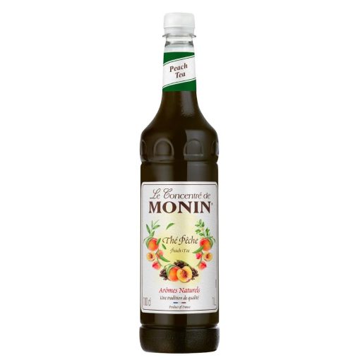 Monin Peach Tea Concentrate 1Ltr (JE666)