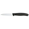 Victorinox Swiss Classic Paring Knife Straight Pointed Black 19cm Pack 2 (JK090)