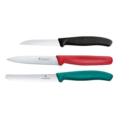 Victorinox Swiss Classic Paring Knife Set 25cm Pack 3 (JK096)