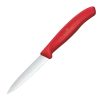 Victorinox Swiss Classic Paring Knife Wavy Pointed Tip Red 19cm (JK099)