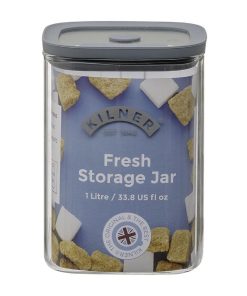 Kilner Fresh Storage Square Jar 1Ltr (JK268)