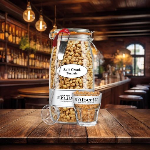 Mr Filberts Loose Serve Catering Bag Salt Crusted Peanuts 1-5kg (JK303)