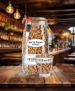 Mr Filberts Loose Serve Catering Bag Salt and Pepper Cashews 1-5kg (JK304)