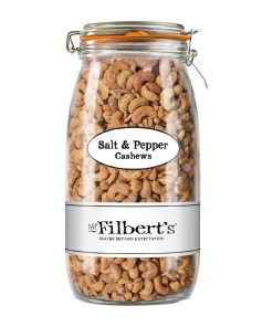 Mr Filberts Loose Serve Catering Bag Salt and Pepper Cashews 1-5kg (JK304)