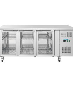 Polar U-Series 3 Door Counter with Glass Doors (UA069)