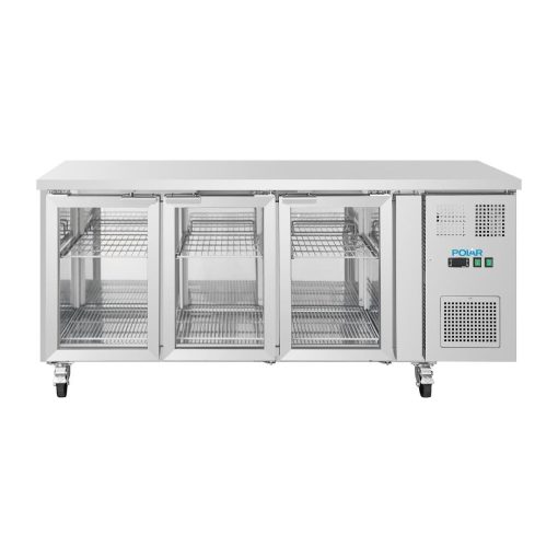Polar U-Series 3 Door Counter with Glass Doors (UA069)
