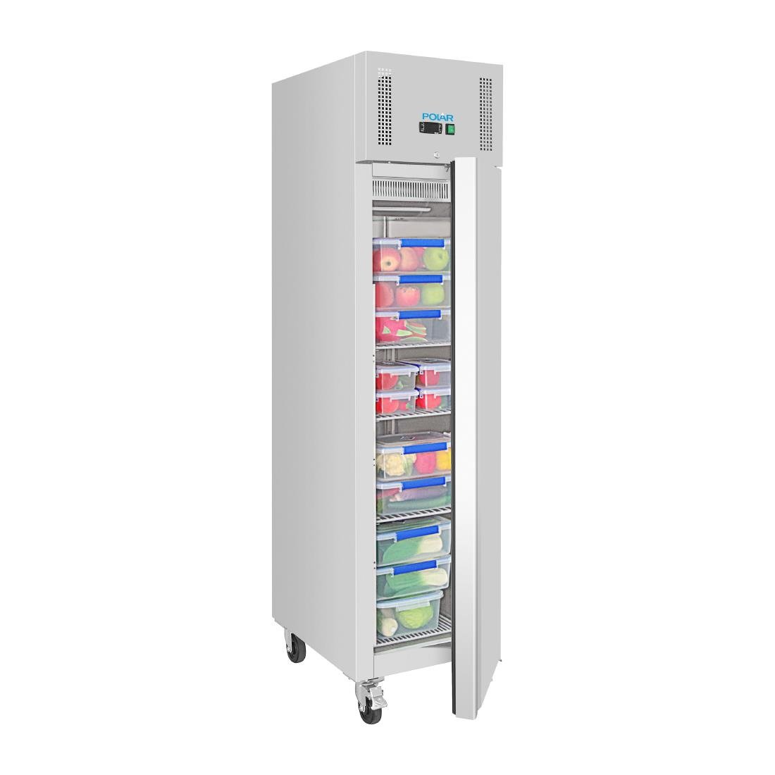 Polar G-Series Single Door Slimline GN Cabinet Refrigerator (UA110)