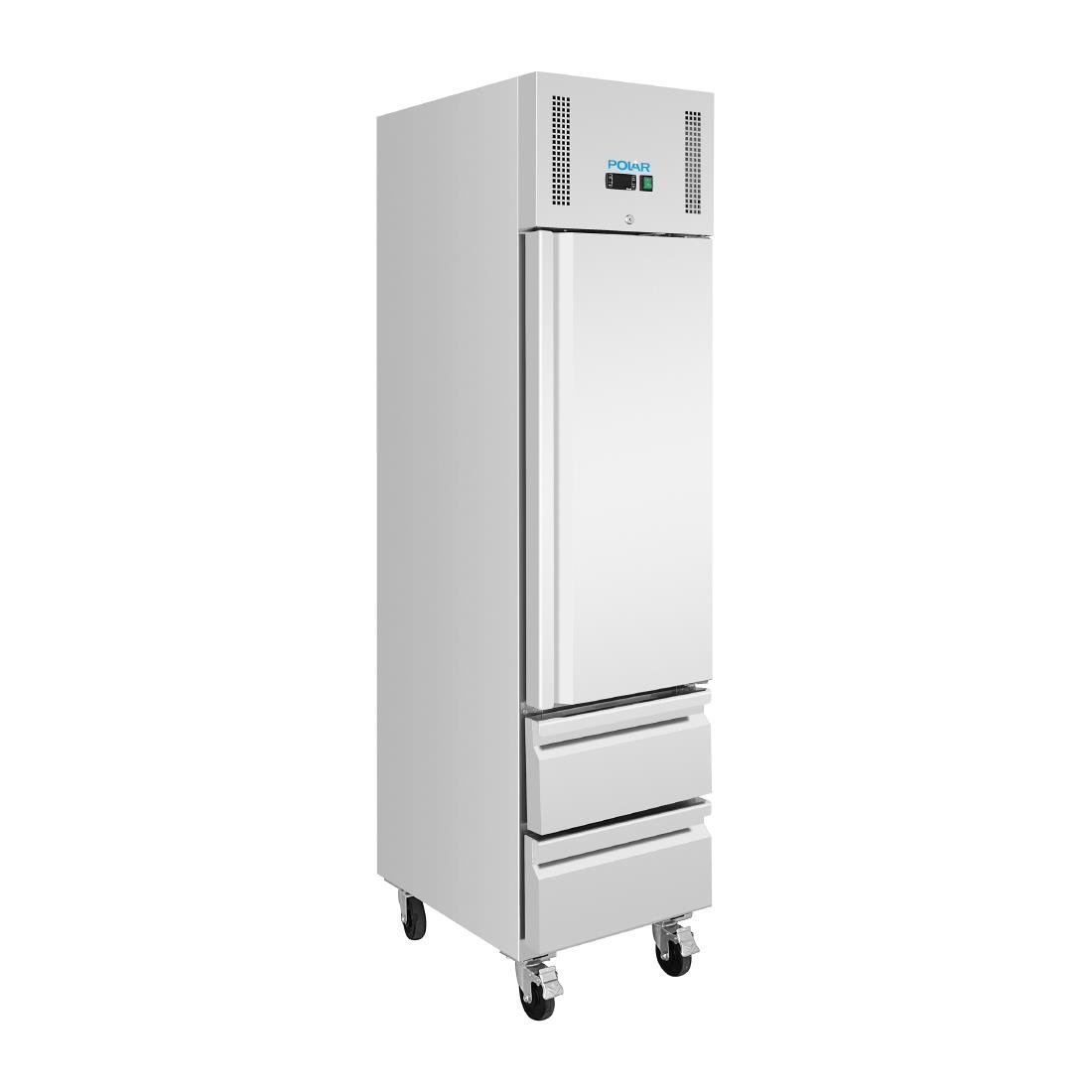 Polar G-Series Single Door and 2 Drawer Slimline GN Cabinet Refrigerator (UA112)