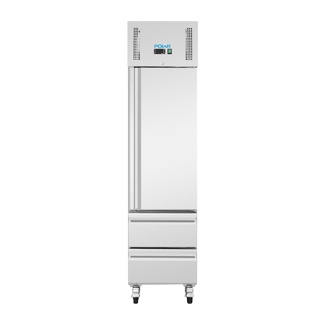 Polar G-Series Single Door and 2 Drawer Slimline GN Cabinet Refrigerator (UA112)