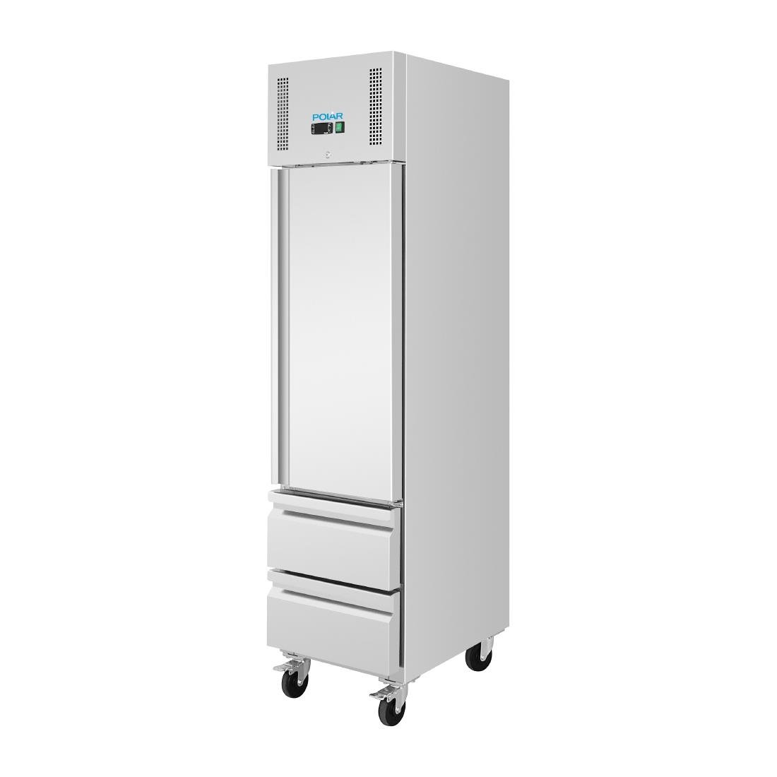 Polar G-Series Single Door and 2 Drawer Slimline GN Cabinet Refrigerator (UA112)