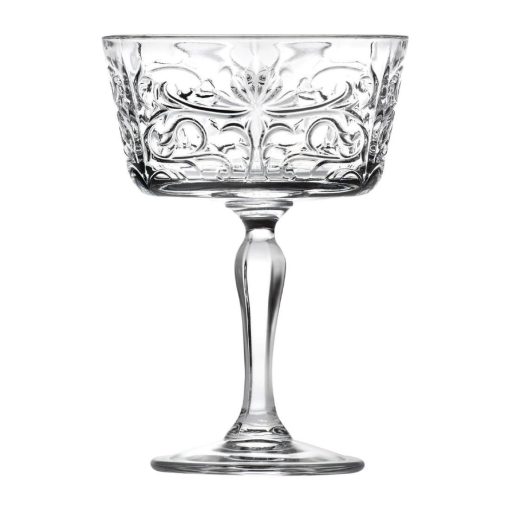 RCR Cristalleria Tattoo Champagne Saucer 268ml 12 Pack (VV3842)
