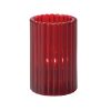 Hollowick Vertical Rod Ruby Cylinder 73mm x 118mm 6 Pack (VV4025)