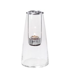 Hollowick Lighthouse Clear Glass Lamp 102x 210mm 12 Pack (VV4032)