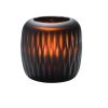 Hollowick Mystic Black and Amber Glass Votive 108 x 102mm 18 Pack (VV4040)