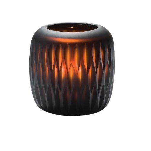 Hollowick Mystic Black and Amber Glass Votive 108 x 102mm 18 Pack (VV4040)