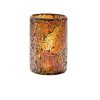Hollowick Gold Crackle Glass Cylinder Lamp 80mm x 114mm 24 Pack (VV4047)