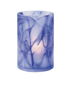 Hollowick Wysp Dark Blue Glass Cylinder 73mm x 114mm 6 Pack (VV4050)