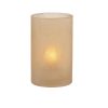 Hollowick Wysp Amber Satin Glass Cylinder 73mm x 114mm 6 Pack (VV4052)