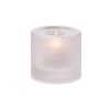 Hollowick Thick Round Satin Crystal Tealight 70x 73mm 6 Pack (VV4058)