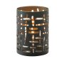 Hollowick Data Black and Gold Metal Votive 60x 86mm 6 Pack (VV4062)
